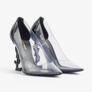 Opyum YSL-Heell Leather And PVC Pumps