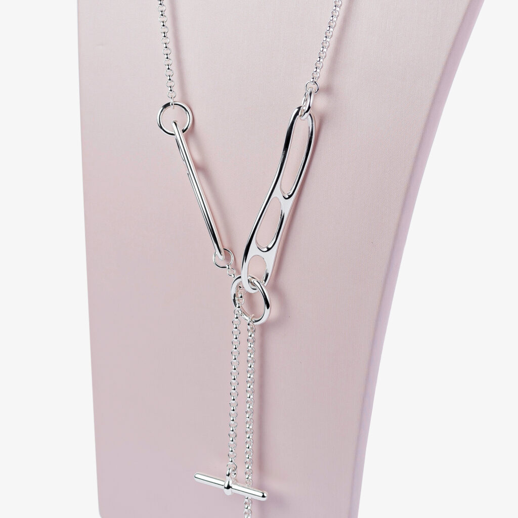 Chaine d’ancre Punk long necklace